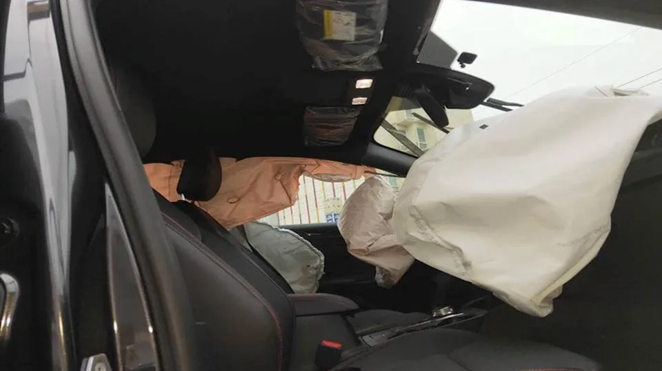 Ford Focus 撞擊後車室保持完整