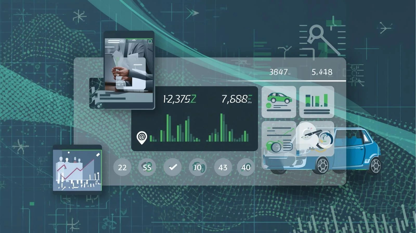 一個簡易的線上二手車估價計算器介面