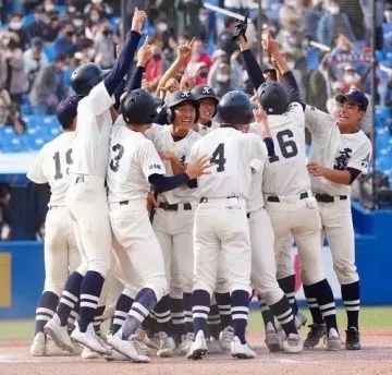 國學院久我山高校野球部の練習風景